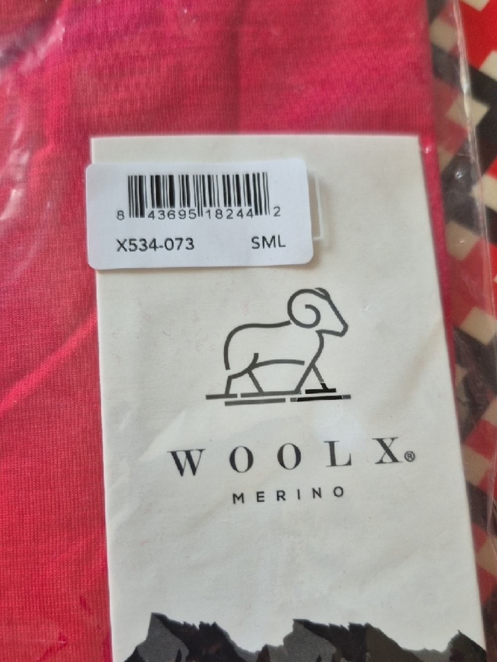 Woolx Merino Women's Red Bodysuit - Picture 5 of 12